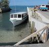 Getting the ferry at Treasure Cay